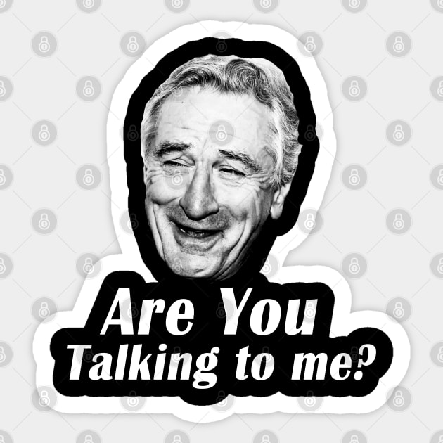 Are You Talking To Me? Sticker by Ladybird Etch Co.